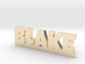 BLAKE Lucky in 14k Gold Plated Brass