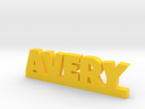 AVERY Lucky in Yellow Processed Versatile Plastic
