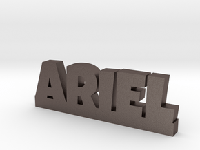 ARIEL Lucky in Polished Bronzed Silver Steel