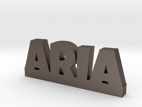 ARIA Lucky in Polished Bronzed Silver Steel