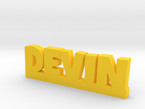 DEVIN Lucky in Yellow Processed Versatile Plastic