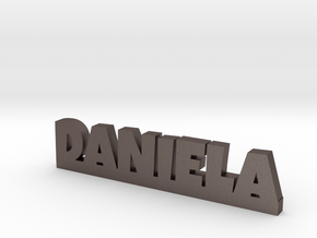 DANIELA Lucky in Polished Bronzed Silver Steel