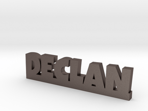 DECLAN Lucky in Polished Bronzed Silver Steel