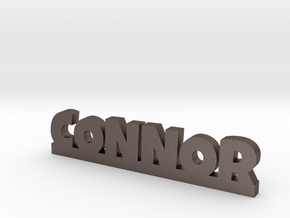 CONNOR Lucky in Polished Bronzed Silver Steel