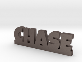 CHASE Lucky in Polished Bronzed Silver Steel