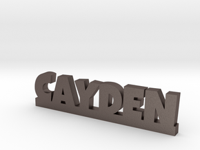 CAYDEN Lucky in Polished Bronzed Silver Steel