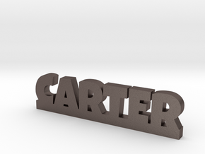 CARTER Lucky in Polished Bronzed Silver Steel