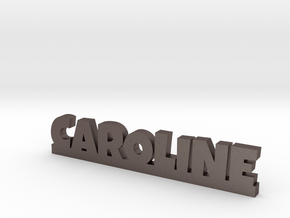 CAROLINE Lucky in Polished Bronzed Silver Steel