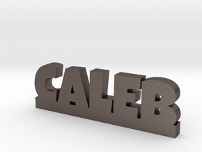 CALEB Lucky in Polished Bronzed Silver Steel