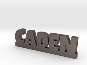 CADEN Lucky in Polished Bronzed Silver Steel