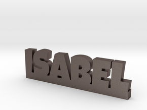 ISABEL Lucky in Polished Bronzed Silver Steel