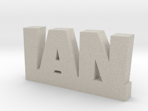 IAN Lucky in Natural Sandstone