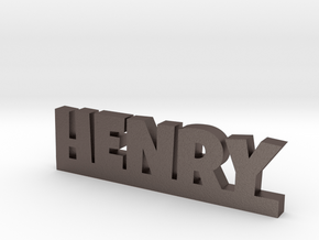 HENRY Lucky in Polished Bronzed Silver Steel