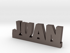 JUAN Lucky in Polished Bronzed Silver Steel