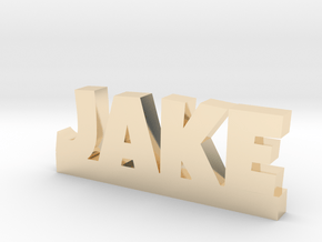 JAKE Lucky in 14k Gold Plated Brass