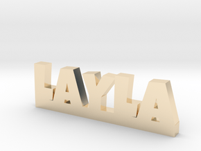 LAYLA Lucky in 14k Gold Plated Brass