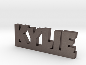 KYLIE Lucky in Polished Bronzed Silver Steel