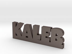 KALEB Lucky in Polished Bronzed Silver Steel