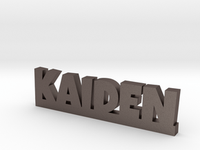 KAIDEN Lucky in Polished Bronzed Silver Steel