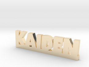 KAIDEN Lucky in 14k Gold Plated Brass