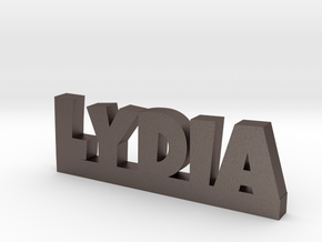 LYDIA Lucky in Polished Bronzed Silver Steel