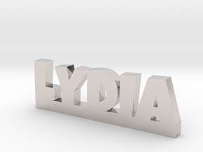 LYDIA Lucky in Rhodium Plated Brass