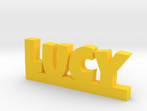 LUCY Lucky in Yellow Processed Versatile Plastic