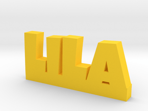 LILA Lucky in Yellow Processed Versatile Plastic