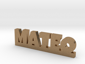 MATEO Lucky in Natural Brass