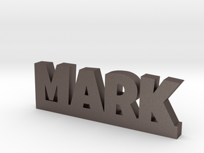 MARK Lucky in Polished Bronzed Silver Steel