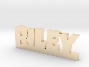 RILEY Lucky in 14k Gold Plated Brass