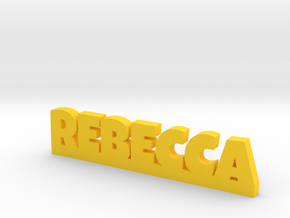 REBECCA Lucky in Yellow Processed Versatile Plastic