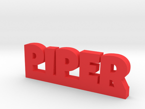 PIPER Lucky in Red Processed Versatile Plastic