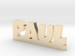 PAUL Lucky in 14k Gold Plated Brass