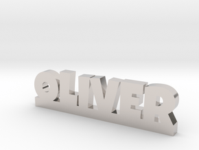 OLIVER Lucky in Rhodium Plated Brass