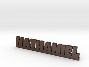 NATHANIEL Lucky in Polished Bronze Steel