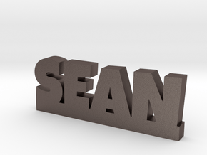 SEAN Lucky in Polished Bronzed Silver Steel