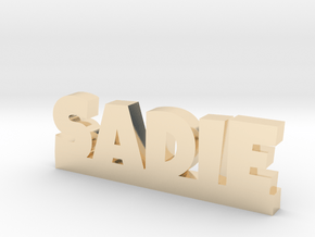 SADIE Lucky in 14k Gold Plated Brass