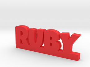 RUBY Lucky in Red Processed Versatile Plastic