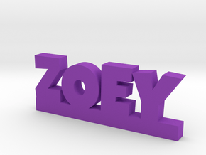 ZOEY Lucky in Purple Processed Versatile Plastic