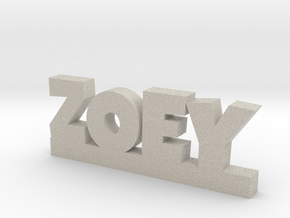 ZOEY Lucky in Natural Sandstone