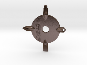  KeyChain Multitool in Polished Bronze Steel