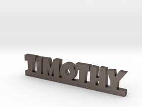 TIMOTHY Lucky in Polished Bronzed Silver Steel