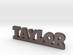 TAYLOR Lucky in Polished Bronzed Silver Steel