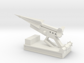 1/144 Scale Nike Launch Pad With Missile in White Natural Versatile Plastic