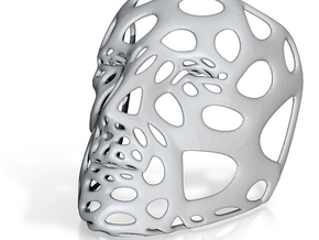 Mask - Voronoi  in Tan Fine Detail Plastic