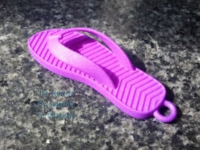 Slipper 1611041141 in Purple Processed Versatile Plastic