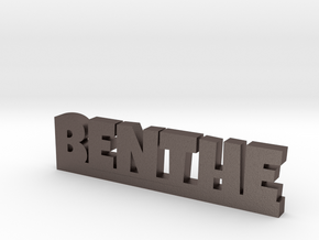 BENTHE Lucky in Polished Bronzed Silver Steel