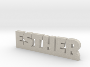 ESTHER Lucky in Natural Sandstone