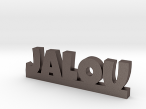 JALOU Lucky in Polished Bronzed Silver Steel